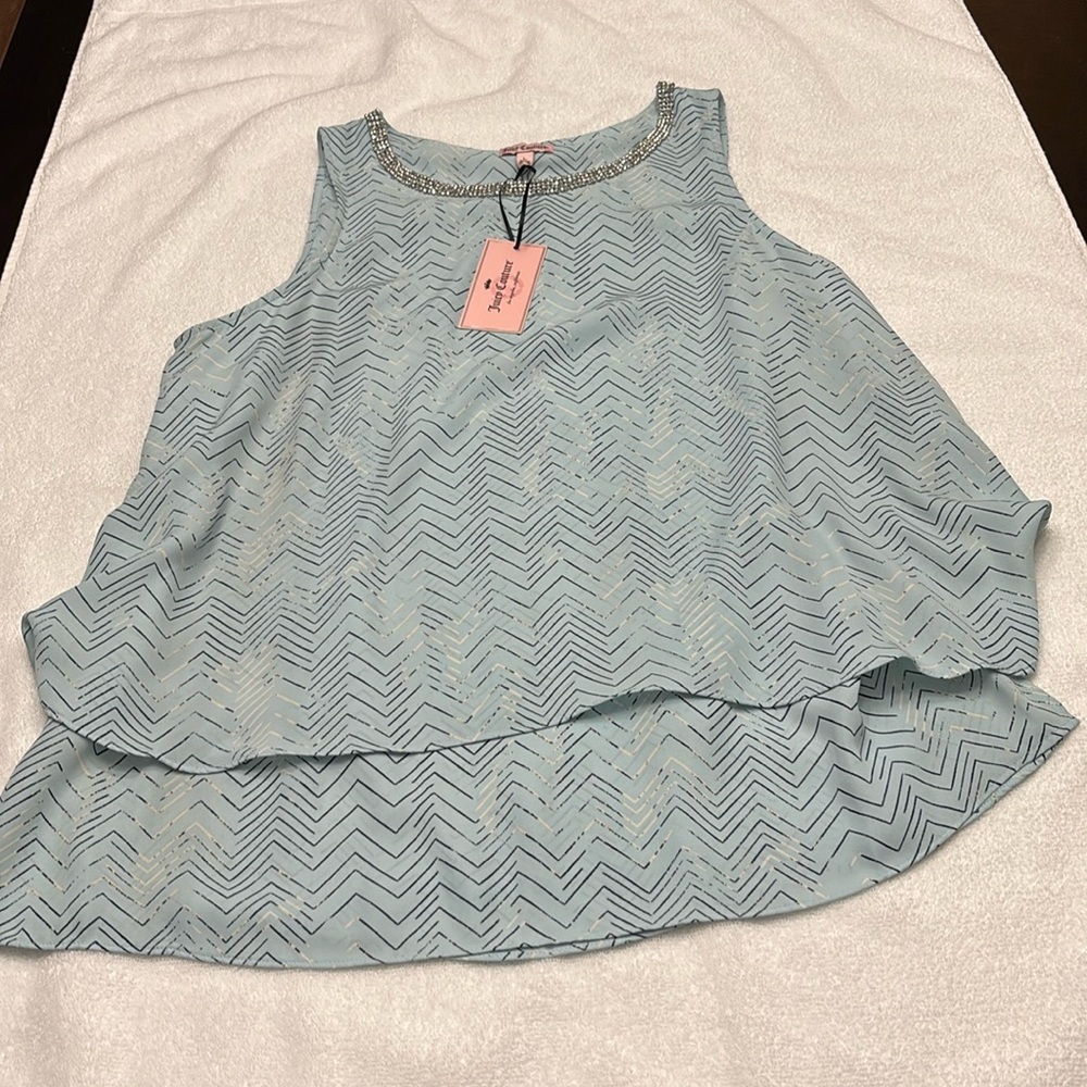 Juicy Couture sleeveless blouse